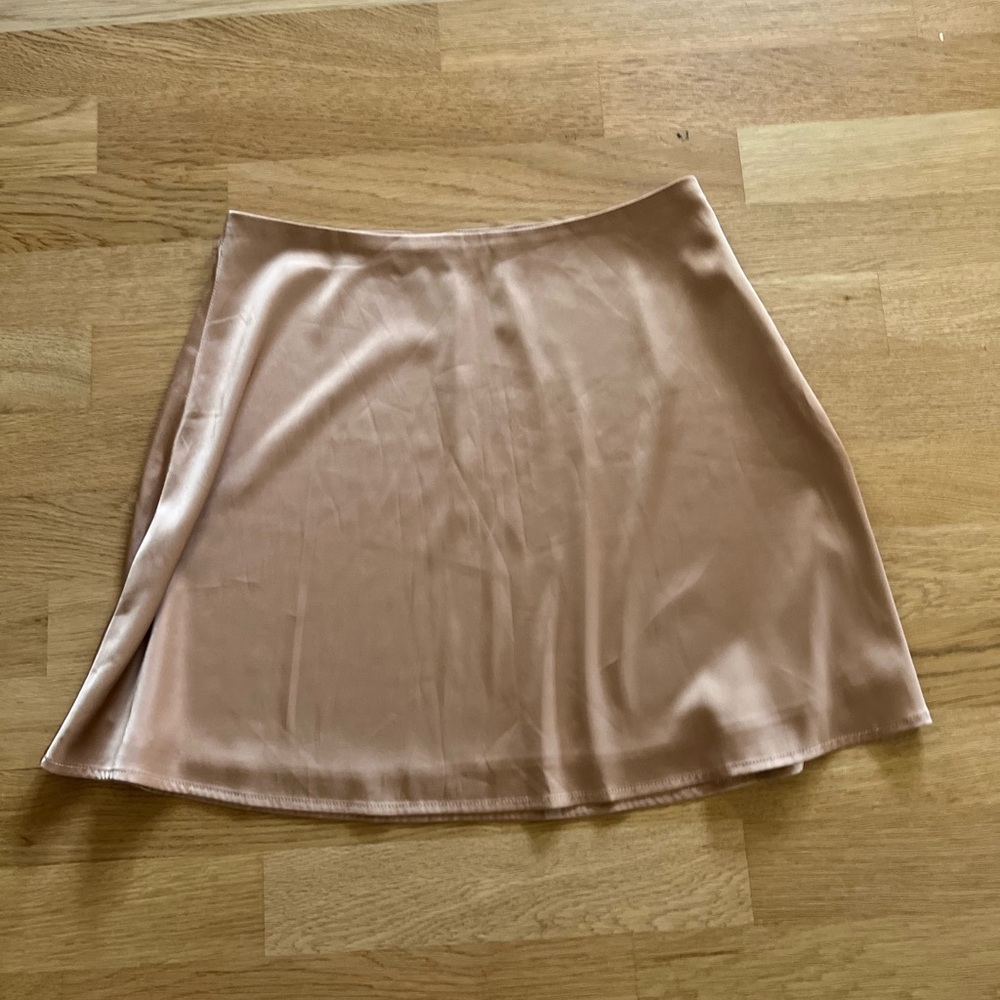 Lani The Label Gold Satin Skirt - Size Medium *New Condition*